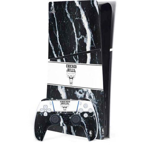 NBA Chicago Bulls Marble PlayStation PS5 Skins