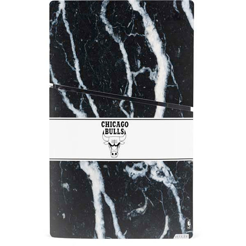 NBA Chicago Bulls Marble PS5 Slim Digital Edition Console Skin