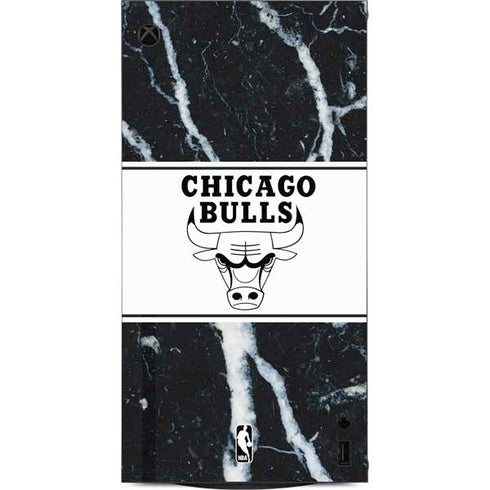 NBA Chicago Bulls Marble XBox Series X Digital Edition Console Skin