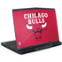 NBA Chicago Bulls Red Distressed Dell Alienware Skin
