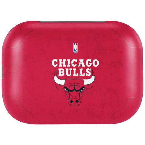 NBA Chicago Bulls Red Distressed Amazon Echo Buds Skin