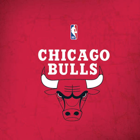 NBA Chicago Bulls Red Distressed Amazon Echo Skin