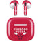 NBA Chicago Bulls Red Distressed Apple AirPods (3rd Gen 2021) Skin