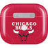 NBA Chicago Bulls Red Distressed Apple AirPods (3rd Gen 2021) Skin