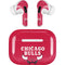 NBA Chicago Bulls Red Distressed AirPods Skins