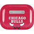 NBA Chicago Bulls Red Distressed AirPods Skins