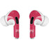 NBA Chicago Bulls Red Distressed AirPods Skins