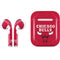 NBA Chicago Bulls Red Distressed Apple AirPods Skin