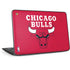 NBA Chicago Bulls Red Distressed HP Chromebook Skin