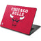 NBA Chicago Bulls Red Distressed Dell Chromebook Skin