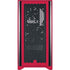 NBA Chicago Bulls Red Distressed Corsair 4000D Tempered Glass Mid-Tower ATX Case Skin