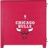NBA Chicago Bulls Red Distressed Corsair 4000D Tempered Glass Mid-Tower ATX Case Skin