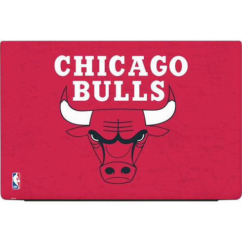 NBA Chicago Bulls Red Distressed Dell Vostro Skin