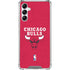 NBA Chicago Bulls Red Distressed Gabb Phone 4 Clear Case