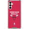 NBA Chicago Bulls Red Distressed Galaxy A16 5G Clear Case
