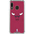 NBA Chicago Bulls Red Distressed Galaxy A30 Clear Case