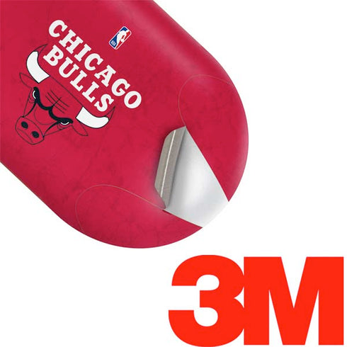 NBA Chicago Bulls Red Distressed Galaxy Buds Plus Skin