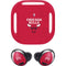NBA Chicago Bulls Red Distressed Galaxy Buds Pro Skin