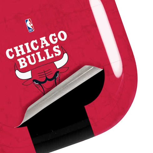 NBA Chicago Bulls Red Distressed Galaxy Buds Pro Skin