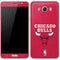 NBA Chicago Bulls Red Distressed Galaxy J7 Skin