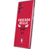NBA Chicago Bulls Red Distressed Galaxy Note 10 Plus Skin