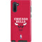 NBA Chicago Bulls Red Distressed Galaxy Note 10 Pro Case