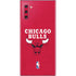 NBA Chicago Bulls Red Distressed Galaxy Note 10 Skin