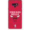 NBA Chicago Bulls Red Distressed Galaxy Note 9 Skin