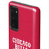 NBA Chicago Bulls Red Distressed Galaxy Note20 5G Pro Case