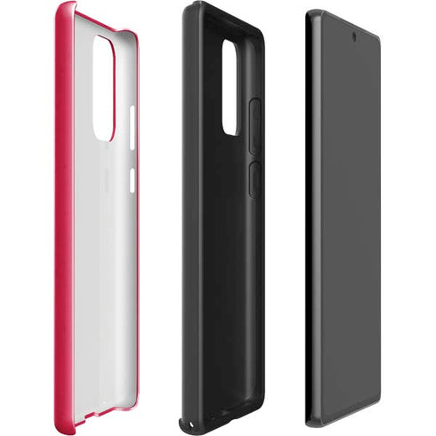 NBA Chicago Bulls Red Distressed Galaxy Note20 5G Pro Case