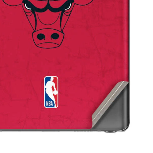 NBA Chicago Bulls Red Distressed Galaxy Note20 5G Skin
