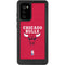 NBA Chicago Bulls Red Distressed Galaxy Note20 5G Waterproof Case
