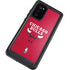 NBA Chicago Bulls Red Distressed Galaxy Note20 5G Waterproof Case