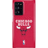 NBA Chicago Bulls Red Distressed Galaxy Cases