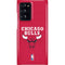 NBA Chicago Bulls Red Distressed Galaxy Note20 Ultra 5G Lite Case