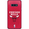 NBA Chicago Bulls Red Distressed Galaxy S10e Skin