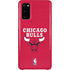 NBA Chicago Bulls Red Distressed Galaxy S20 Lite Case