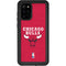 NBA Chicago Bulls Red Distressed Galaxy S20 Plus Waterproof Case