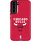 NBA Chicago Bulls Red Distressed Galaxy S22 Plus Pro Case