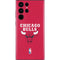 NBA Chicago Bulls Red Distressed Galaxy S22 Ultra Skin