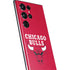 NBA Chicago Bulls Red Distressed Galaxy S22 Ultra Skin