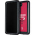 NBA Chicago Bulls Red Distressed Galaxy S23 Plus Waterproof Case