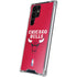 NBA Chicago Bulls Red Distressed Galaxy S23 Ultra Clear Case