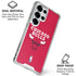 NBA Chicago Bulls Red Distressed Galaxy S25 Ultra Clear Case