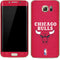 NBA Chicago Bulls Red Distressed Galaxy S7 Edge Skin