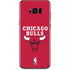 NBA Chicago Bulls Red Distressed Galaxy S8 Skin