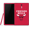 NBA Chicago Bulls Red Distressed Samsung Galaxy Tab Skin