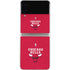 NBA Chicago Bulls Red Distressed Galaxy Z Flip3 5G Skin