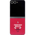 NBA Chicago Bulls Red Distressed Galaxy Z Flip6 Skin
