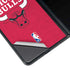 NBA Chicago Bulls Red Distressed Galaxy Z Fold3 5G Skin